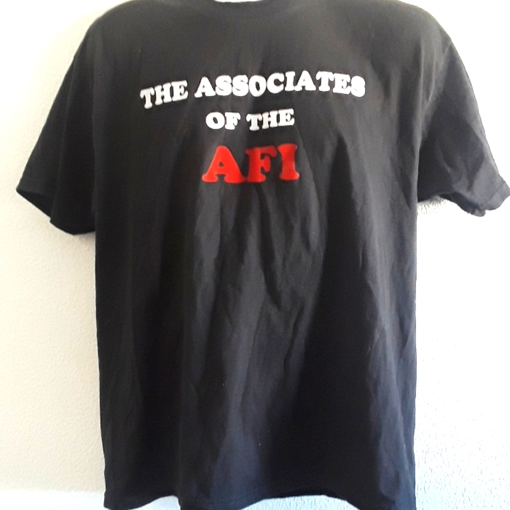 *C8MNS - RARE "AFI" ASSOCIATED OF AMERICAN FILM INDUSTRY Sz. L SHIRT